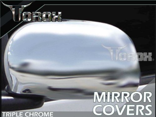 2008-2012 Jeep Liberty Chrome Mirror Covers - Full Coverage Mirrors Elite Spoilers MC0450-J