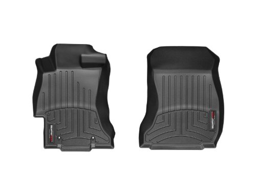 WeatherTech 444391 Front FloorLiner for Select Subaru Impreza Models (Black) Custom Fit WeatherTech 444391