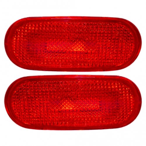 New Rear Signal Marker Light Lamp SAE DOT Pair Set Parking Light Assemblies AUTOANDART 9223-0067LR