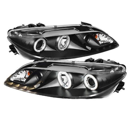 Headlight Assemblies Spyder Auto PRO-YD-M603-FOG-CCFL-DRL-BK