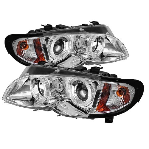 Headlight Assemblies Spyder Auto PRO-YD-BMWE4602-4D-AM-C