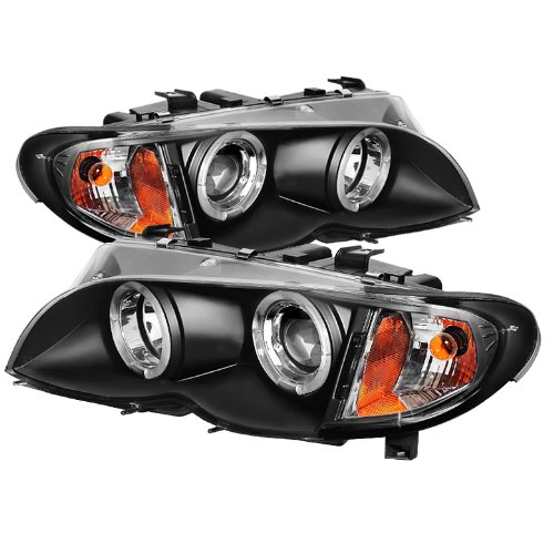 Headlight Assemblies Spyder Auto PRO-YD-BMWE4602-4D-AM-BK
