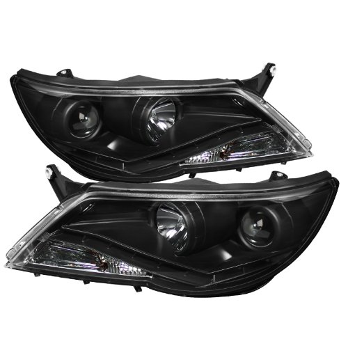Headlight Assemblies Spyder Auto PRO-YD-VTIG09-DRL-BK
