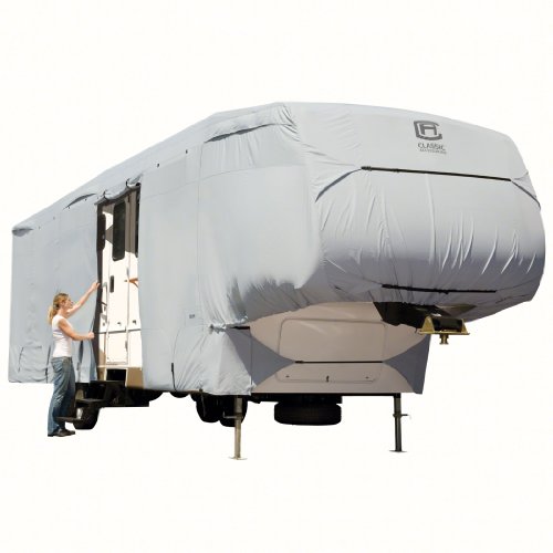 Classic Accessories 80-187-191001-00 Overdrive PermaPro Heavy Duty RV Cover for 37' to 40' Extra Tall 5th Wheel Trailer RV & Trailer Covers Classic Accessories 80-187-191001-00