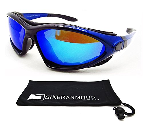 Goggles Bikershades Slider II Blue Mirror