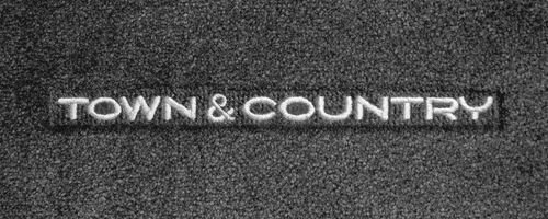 Logo 1991-1995 Chrysler Town & Country Mid-level Custom 1 Pc 2nd Seat Mat Mid-Level Cruiser Mat Color: Dk Brown Mat Logo: Town & Country Embroidery - Silver Flooring & Carpeting Cruiser Mats CL75B8-MC07-1WJ3K:M2JG:L26C
