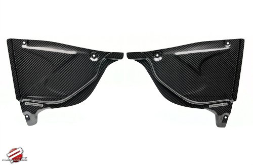 Password JDM Dry Carbon Fiber Engine Compartment Covers V.2 Nissan 2009-2012 Nissan 370Z Cover Bolts PasswordJDM PWCEC-Z34-V2C