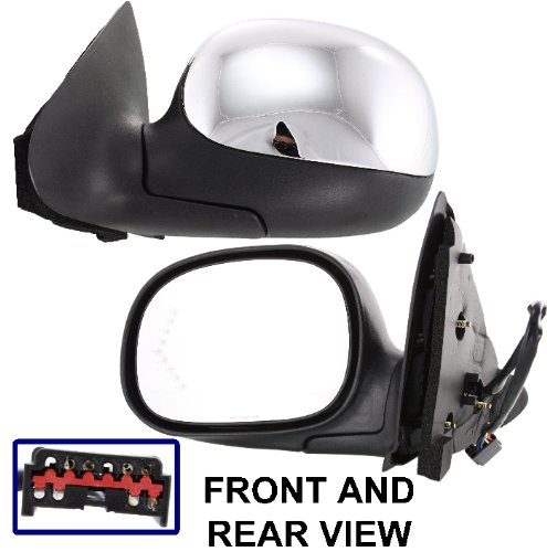 FORD F-SERIES PICKUP 98-03 SIDE MIRROR LEFT DRIVER, POWER, KOOL-VUE, NEW! Mirrors Kool Vue FD40CL-S