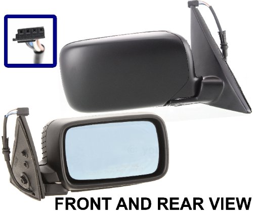 BMW 5 SERIES 93-95 SIDE MIRROR RIGHT PASSENGER, POWER, FOLDING, KOOL-VUE, NEW! Mirrors Kool Vue BM21ER
