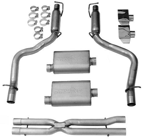 Dynomax 38484 VT Muffler Cat-Back Dual System Exhaust & Emissions Dynomax 38484