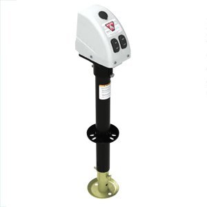 Fulton BULLDOG 3500# A-Frame RV Jack w/Powered Drive - 12V - White Cover Jacks Fulton 500188