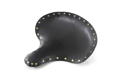 Motorcycle Black Bare Bones Solo Seat Saddle Bags VTWINN 47-0944