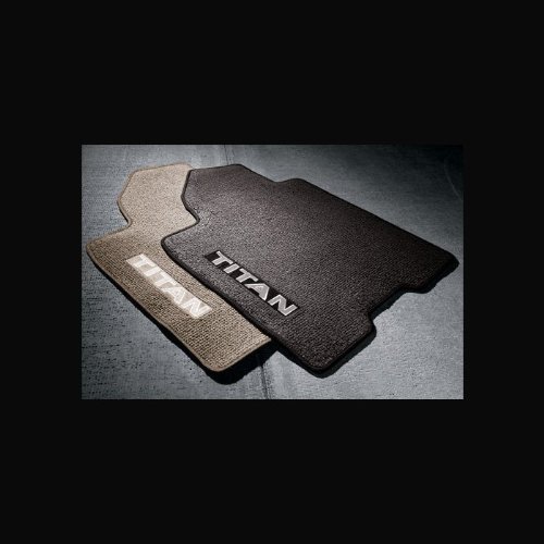2007-2011 Nissan Titan King Cab Carpeted Floor Mats 999E2 WU010BK Flooring & Carpeting Nissan 999E2 WU010BK