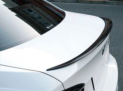 Carbon Fiber Rear Trunk Lip Spoiler Wind Wing for 1999 to 2005 BMW E46 3-Series Coupe Sedan M3 Body phgiveu CF010001E