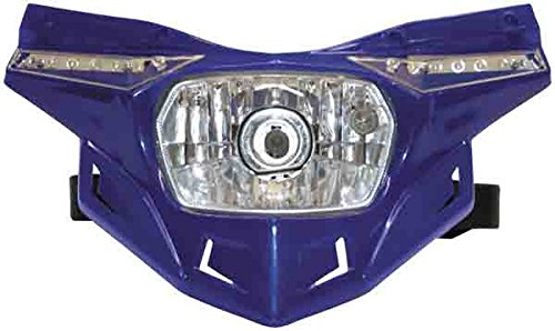 UFO Plastics Stealth Headlight - Blue PF01715-089 Engine UFO Plastic PF01715-089