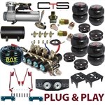 Air Suspension Kits Airbagit FBS-FOR-67-KIT5
