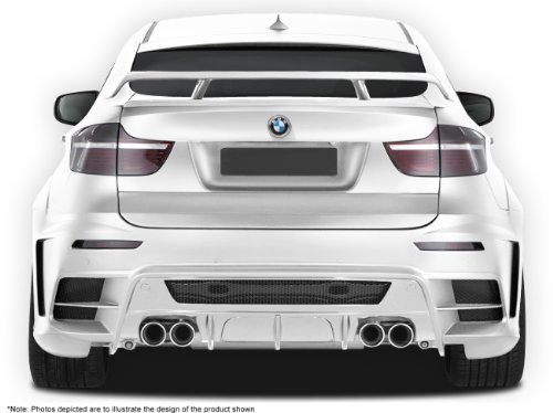 2008-2013 BMW X6 X6M AF-3 Wide Body Rear Bumper Cover (PUR-RIM) - 1 Piece Bumpers Aero Function 107928