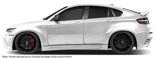 2008-2013 BMW X6 X6M AF-3 Wide Body Side Skirts (PUR-RIM) - 2 Piece Body Aero Function 107929