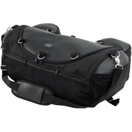 01-05 HONDA GL1800: Hopnel Deluxe Rack Bag Saddle Bags Hopnel H50-106BK