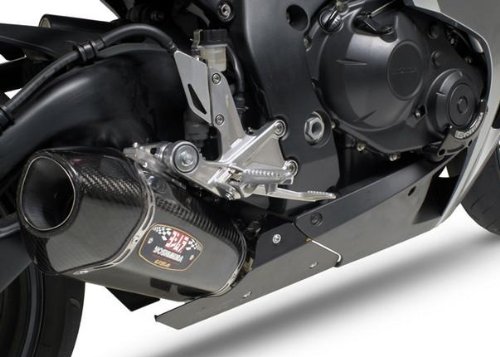 Yoshimura R-77 Slip-On Muffler Stainless/Carbon/Carbon for Honda CBR1000RR 08-11 Mufflers Yoshimura 1202202
