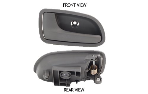 Kia Gray Inside Rear Driver Side Replacement Door Handle Body Top Deal DHD-KIRI03RLIGR