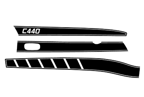 08-10 Challenger Side Vinyl w/ C440 Logo Decals Cervini's Auto Designs 7251