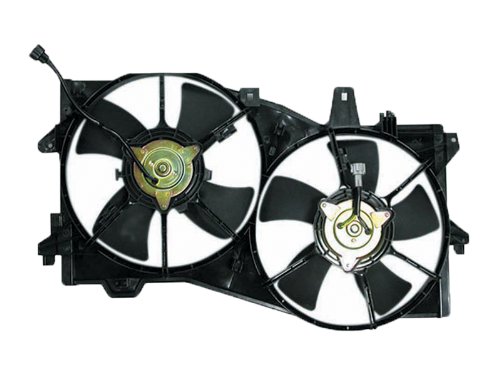 02-04 MPV Radiator & A/C Fan Assembly Dual Fan w/o Tow Package Kits eGreen Auto Parts 316-55028-000, 621090