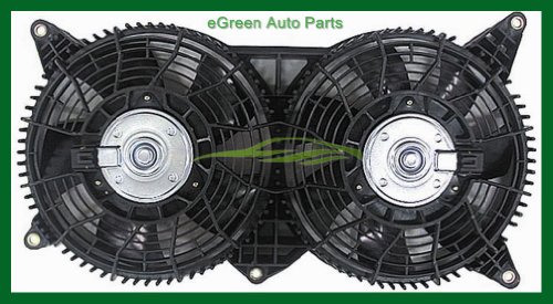 SRX/STS Radiator & A/C Fan Assembly 3.6/4.6L Dual Fan w/Extra Duty Radiator Fan eGreen Auto Parts 89022527-PFM