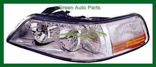Headlight Assemblies eGreen Auto Parts 4W1Z13008AB