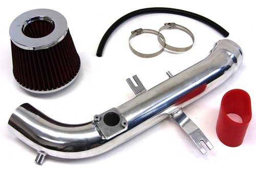 01 02 03 04 05 Lexus GS300 Short Ram Air Intake Red Hose + Red Filter Air Intake Generic SSAG-55-9035PR-AF3R
