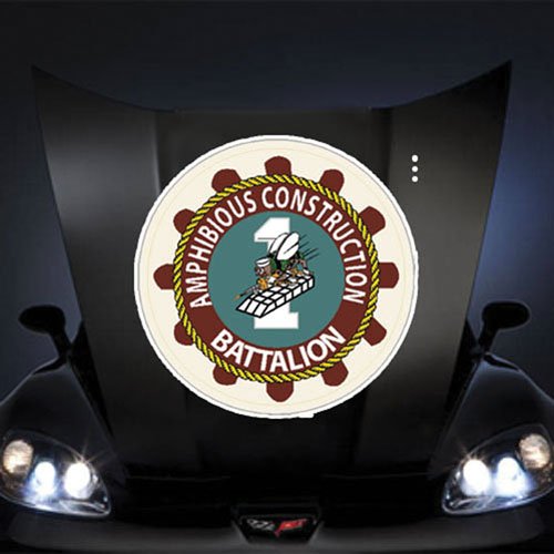 US Navy Navy Amphibious Construction Battalion SSI () 20 Huge Decal Sticker Decals 16549