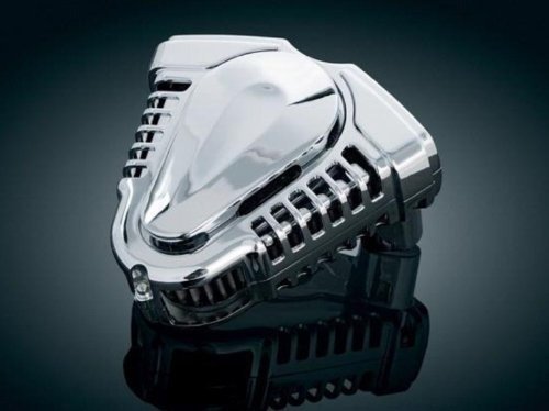 Kuryakyn 9852 Twin Velocity Plus Air Filter Kit Oil Filters Kuryakyn 9852