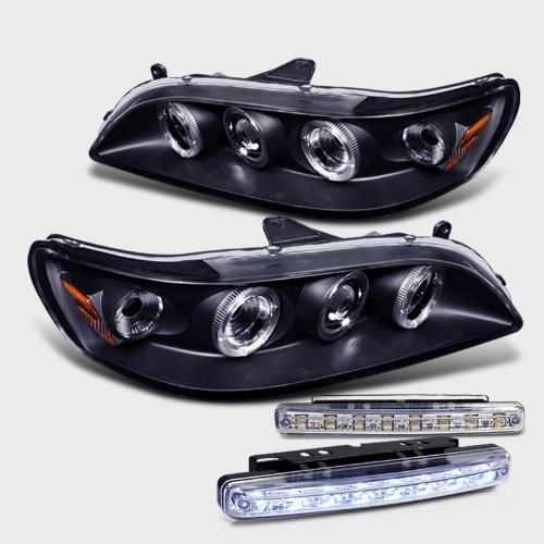 Headlight Bulbs RXMOTOR PRO-YD-HA98-AM-BK+CBL-DRL-8LED-C
