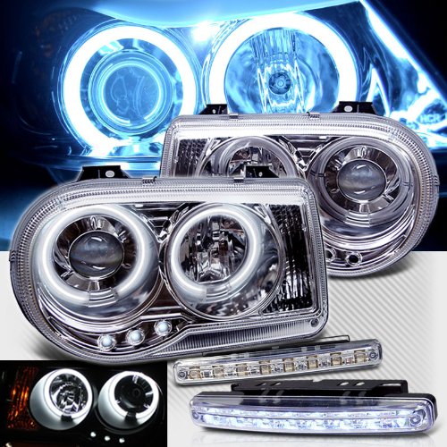 Headlight Bulbs RXMOTOR PRO-YD-C300C-CCFL-C+CBL-DRL-8LED-C