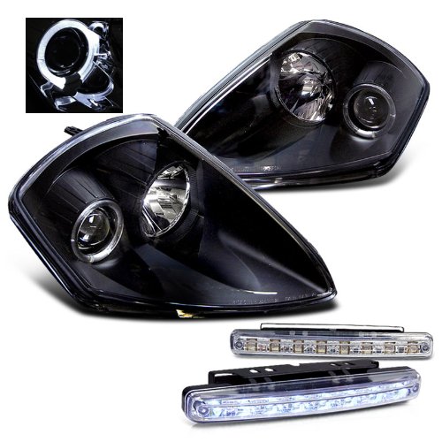 Headlight Bulbs RXMOTOR PRO-YD-ME00-HL-BK+CBL-DRL-8LED-C