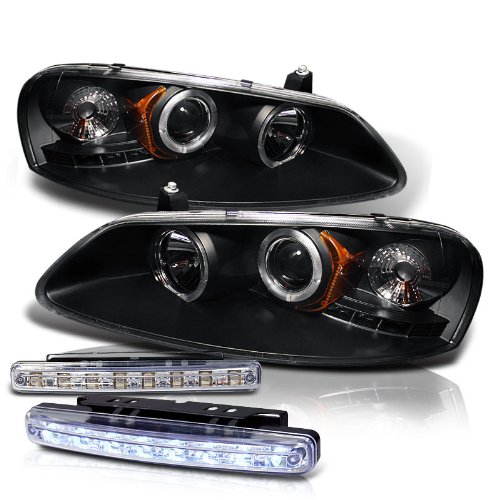 Headlight Bulbs RXMOTOR PRO-YD-CSEB01-HL-BK+CBL-DRL-8LED-C