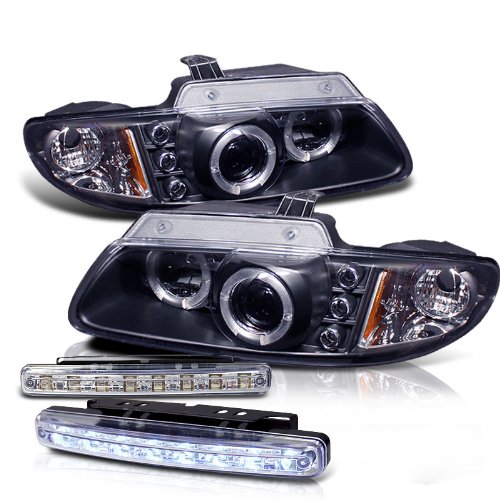 Headlight Bulbs RXMOTOR PRO-YD-DC96-BK+CBL-DRL-8LED-C