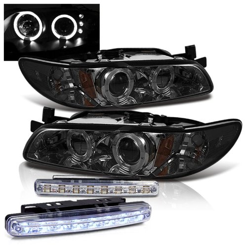 Headlight Assemblies RXMOTOR PRO-YD-PGP97-1PC-HL-SM+CBL-DRL-8LED-C