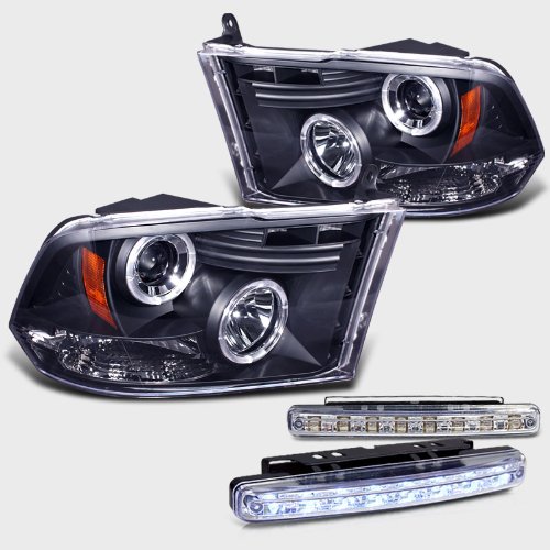 Headlight Bulbs RXMOTOR PRO-YD-DR09-HL-BK+CBL-DRL-8LED-C