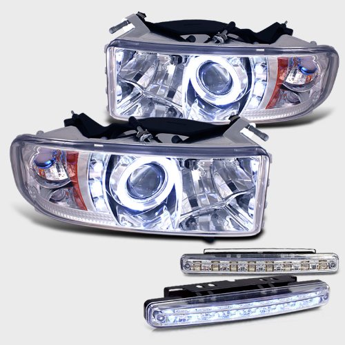 Headlight Bulbs RXMOTOR PRO-YD-DR94-HL-AM-C+CBL-DRL-8LED-C