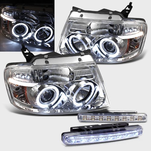 Headlight Assemblies RXMOTOR PRO-YD-FF15004-HL-G2-C+CBL-DRL-8LED-C