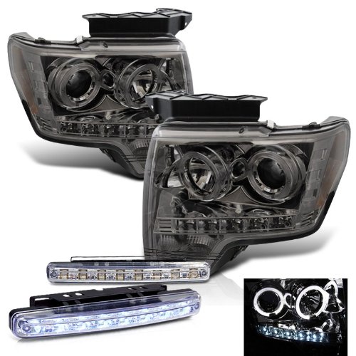 Headlight Bulbs RXMOTOR PRO-YD-FF15009-HL-SM+CBL-DRL-8LED-C