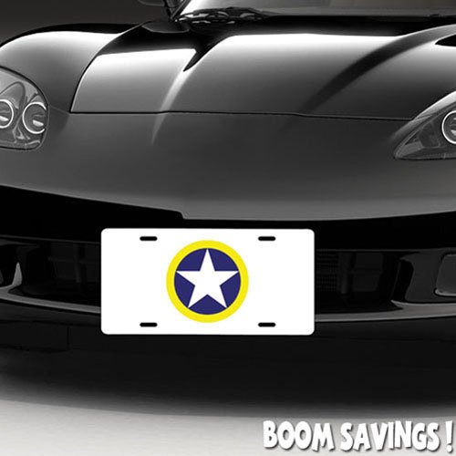 Air Force USAF Airman (E2) Shoulder License Plate Plates Boomsavings