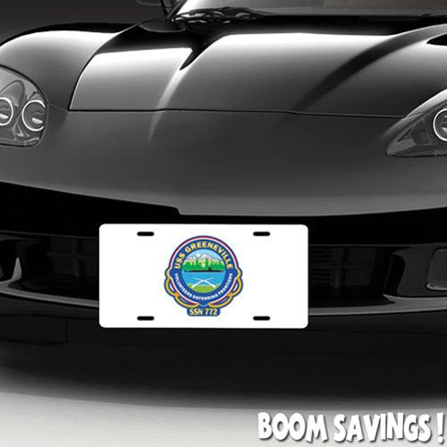 US Navy USS Greeneville SSN772 License Plate Plates Boomsavings