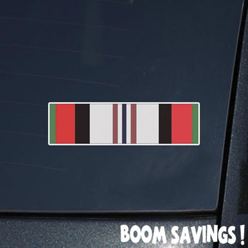 US Army AFR Afghanistan Campaign Ribbonn 6 Decal Sticker Decals