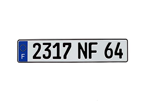 Frames European License Plates EPG250