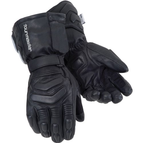 Tour Master Synergy 2.0 Electrically Heated Men's Leather Street Racing Motorcycle Gloves - Black / X-Small Gloves Tourmaster 8766-0205-03-HH-AMA