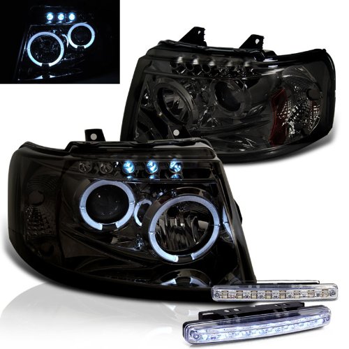 Headlight Bulbs RXMOTOR PRO-YD-FE03-HL-SM+CBL-DRL-8LED-C
