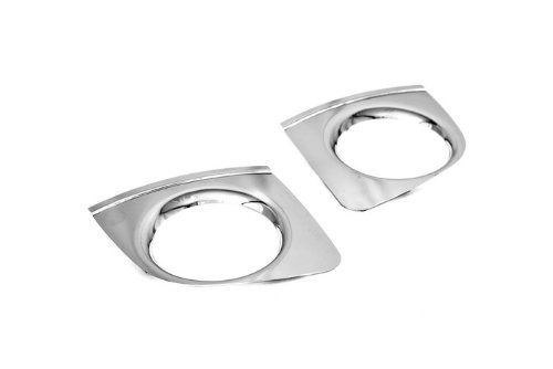 Autochrome Chrome Front Fog Light Cover - for Audi A6 98-01 Bulbs autobizpro ZV_A1204