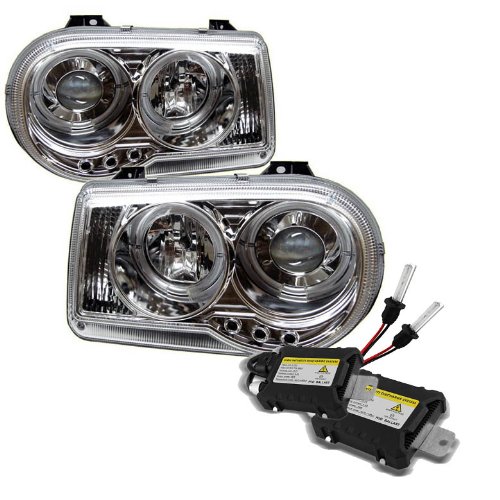 Headlight Assemblies Carpart4u CP4-PD-C300C-HL-C+6k9006-DC